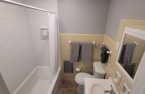 Luverne Apartment | 2 Bedroom Travelers Suite with Queen and Full Bed
