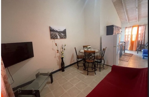 Bridgetown Apartment | 2-bedroom upstairs Apt in brilliant Bridgetown with WiFi, AC, full kitchen etc.