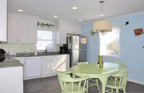 Holden Beach House | 2 bedrooms, 1 bathroom. Pet friendly with a fenced in back yard. Located on canal with dock the perfect place for fishing, crabbing, or docking your boat.