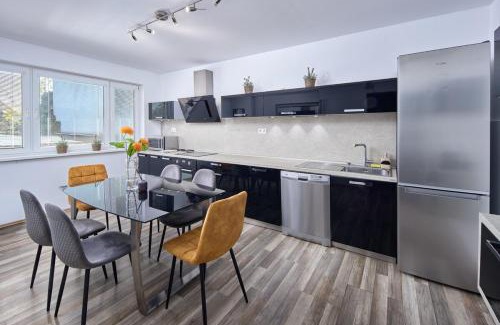 Nove Mesto Apartment | 2 Bedrooms, 2 Bathrooms & Garden