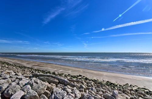 Surfside Beach House | 2 Blocks to Surfside Beach A-Frame Home with Deck
