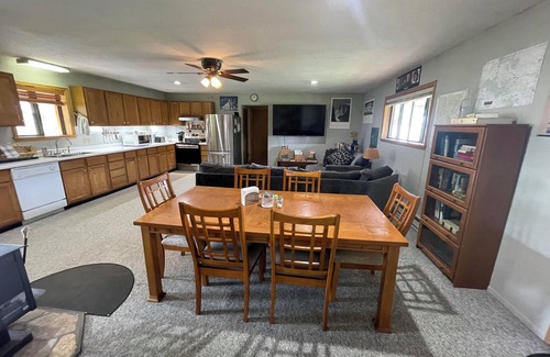 Creede House | 2-br/2-ba house, 1 acre w/large yard, hot tub, firepit, just outside Creede, CO.