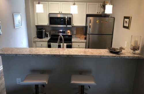 Little River Condo | 2 BR 2 Bath 1st floor condo with a water view, 10 min from beach