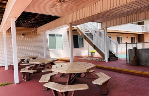 Seaside Heights Condo | 2 BR Family Oriented Quiet Area w/Pool, Close Walk to Beach & Boardwalk