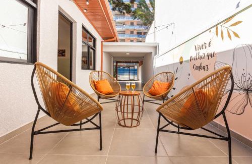 Cristo Rei House | 2 Casas Boho Chic integradas lado Botânico 4 vagas