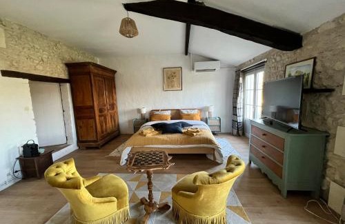 La Genetouze Bed & Breakfast | 2 chambres, piscine et calme, Sud Charente