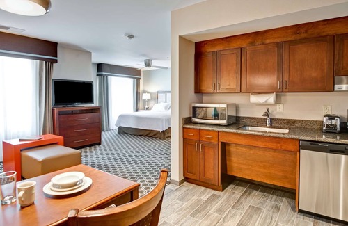 Greeley Apartment | 2 Connecting Suites at a Hotel