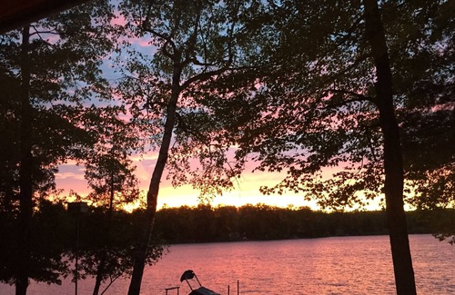 Baldwin Cottage | 2 cottages on Whalen lake/ Baldwin MI Sleeps 12. Steps from sandy beach