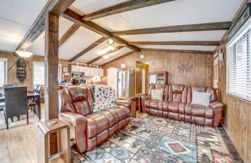 Happy Jack House | 2 Fire Pits and Covered Deck Cabin in Happy Jack!