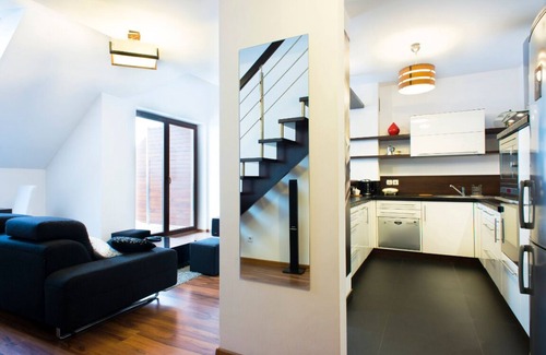 Wola Duchacka Apartment | 2 floors apartment with sauna and jacuzzi