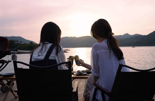 Ama RV Rental | 2 Geodome DinnerBreakfast included plan For /Oki County Shimane
