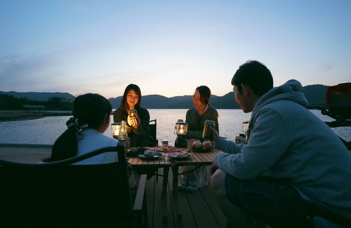 Ama RV Rental | 2 Geodome DinnerBreakfast included plan For /Oki County Shimane