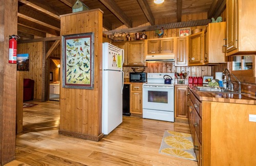Helmsburg Cottage | 2 Loft BR, 1 BA