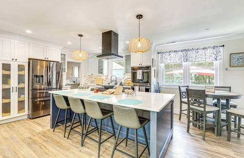 Lower Township House | 2 Mi to Beach: BBQ-Ready Home in North Cape May!