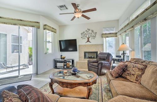 Indio House | 2 Mi to Coachella Indio Home with Fire Pit!