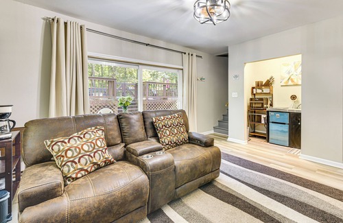 Monroe Apartment | 2 Mi to Downtown Monroe: Quiet Apt w/Patio