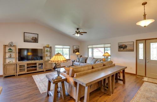Sturgis House | 2 Mi to Downtown Sturgis Quiet Ranch Home with View