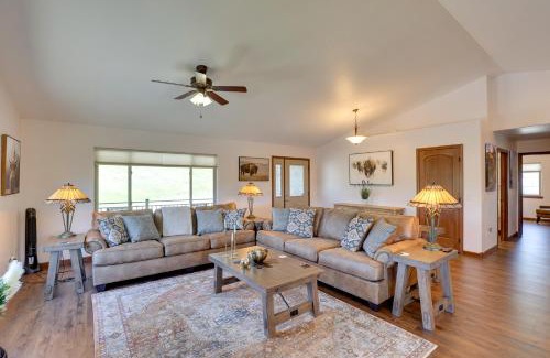 Sturgis House | 2 Mi to Downtown Sturgis Quiet Ranch Home with View