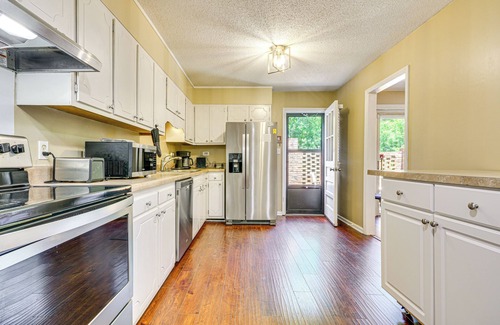 High Point Apartment | 2 Mi to High Point University: Townhome w/Patio