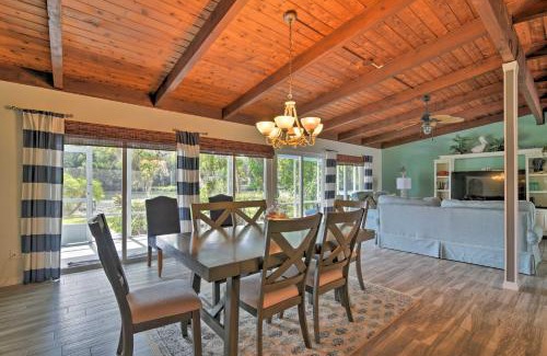 Homosassa House | 2 Mi to Homosassa Springs Riverfront Home with Dock