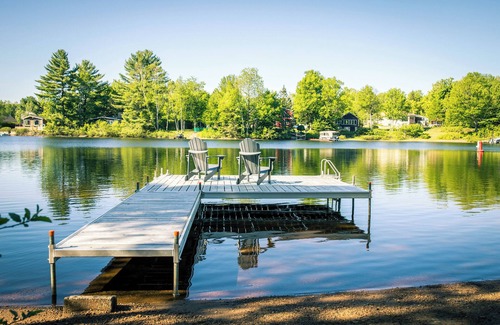 Saint Donat Ski Chalet | 2 min from Ski Garceau, waterfront cottage ideal for vacations