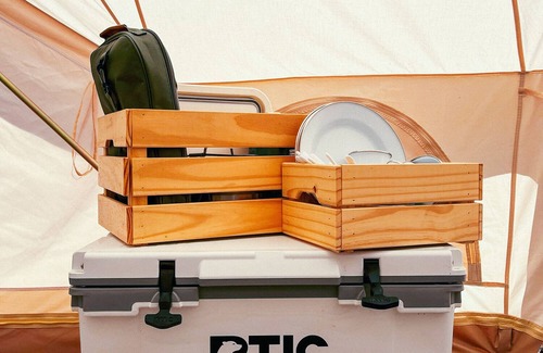 Canoncito RV Rental | 2 Person Glamping tent with 2 Twin Beds