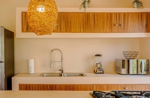 Costa Apartment | 2 Private Outdoor Lounge Patios | 2 Cenotes Onsite