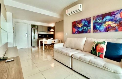 Matriz Apartment | 2 Quartos com sacada e churrasqueira no Lifespace