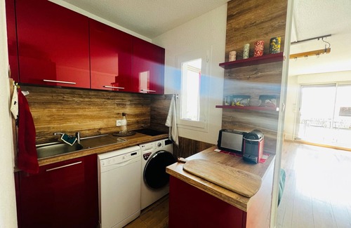 Plage d'Argeles Apartment | 2-room apartment in Argelès with terrace, barbecue, parking, and air conditioning