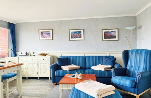 Westerland Apartment | 2-room apartment with covered balcony and "small" sea view in Westerland