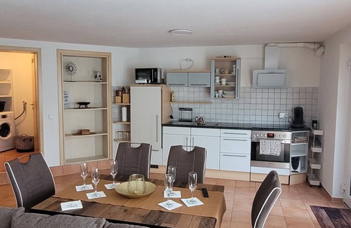 Aldingen Apartment | 2 room feel-good oasis with private access and terrace