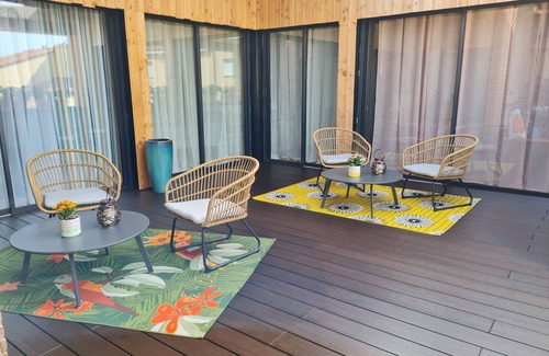Thuir Apartment | 2-room terrace in a charming residence