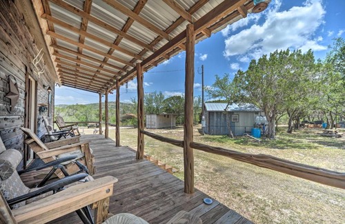 Sabinal House | 2 Rustic Cabins with Porches on Remote Ranch!