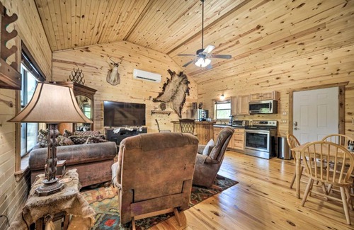 Sabinal House | 2 Rustic Cabins with Porches on Remote Ranch!