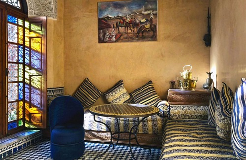 Ain Azlitan Bed & Breakfast | 2 Single Beds, Riad Layalina Fez: Pool, 360° View & Free Secure Parking at Foot