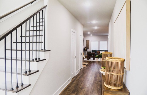 Southeast Houston House | 2 story 3 bedroom cozy bohemian themed house with a spacious backyard