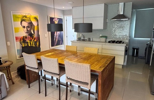 Barra da Tijuca Apartment | 2 Suites + Office overlooking P. Gávea. Jd. Oceanic