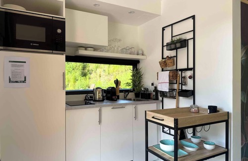 Orbey Cabin | 2 Tiny Houses with terrace and Nordic bath for an unusual group stay