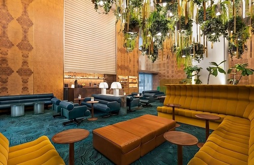 Financial District Hotel | 2 Units - Elegant Stay w/City Views, Fire Pit & Prime Downtown LA Location