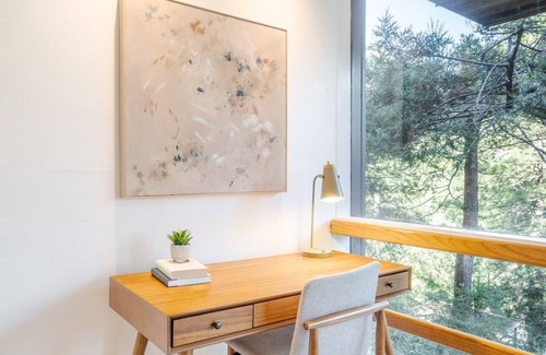 Mill Valley House | 2 units in redwood forest for large gatherings