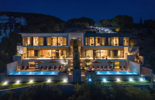 Orasac House | 2 Villas with Amazing views of the Adriatic Sea and Elafiti islands