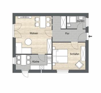 Berkenthin Apartment | 2-Zimmer-Fewo Nähe Lübeck