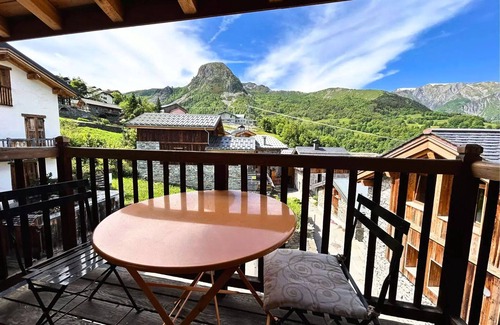 Saint-Martin-de-Belleville Apartment | 2 Zimmer Zwischengeschoss 4 Personen, 50m2 + 10m2 - Dorfzentrum