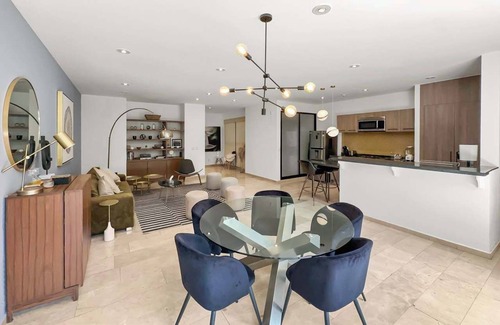 Roma Norte Apartment | 20-202 Elegant 2BR-Roma Norte, parking 24-7 Security