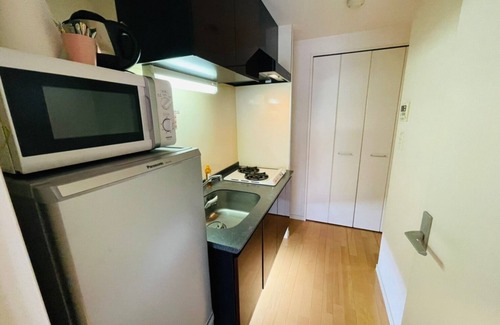 Sumiyoshi Apartment | 202 Double room 9 minutes walk from Nakasu Fre/Fukuoka Fukuoka