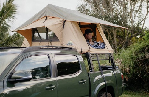 Kahului House | 2021 Toyota Tacoma with a Rooftop Tent and all the camping gear!