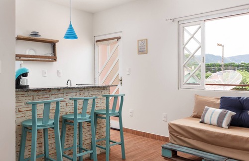 Rio Vermelho Sul Apartment | ❤203 | Super Rustic Studio