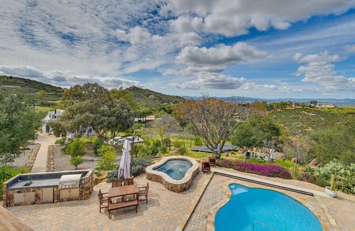 Ramona House | 21-Acre Southern California Retreat with Pool!