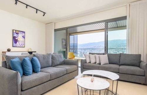 Dekwaneh Apartment | 2106 · Pastel 3-Bedroom Apartment W/24-7 Power