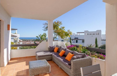 Casares Apartment | 2193-Modern apt with terrace and seaview